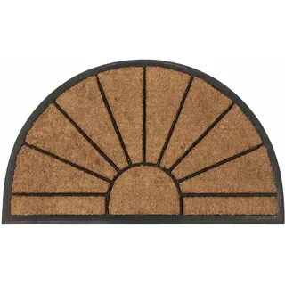 Siena Garden Fußmatte Schmutzfang, Sonne halbrund 75x45cm, D37415