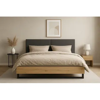 OTTO home PERY Bettgestell 160 x 200 cm Schwarz