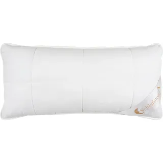 Schlafmond Kopfpolster , Creme , Textil , Karo , Füllung: Hohlfaser,Polyester, Faserbällchen, Vlies, Hohlfaser, Lyocell, Kapok , 40x80x20 cm , Oeko-Tex® Standard 100 , Heimtextilien, Kopfpolster & Bettdecken, Kopfkissen, Kopfpolster