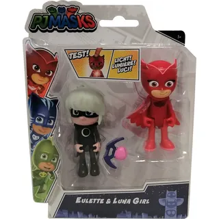 Simba PJ Masks Figuren Set Eulette+Luna