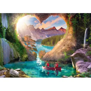 Schmidt Spiele Ausblick mit Herz, 1000 Teile Puzzle