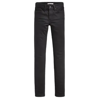 Levi's Damen. 314 Shaping Straight schwarz (25/30), Lässig, Baumwolle,