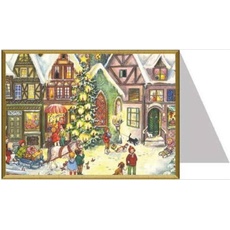 Sellmer, Grusskarte + Briefpapier, Weihnachtskarte 17x12cm RS99555