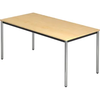 Hammerbacher Konferenztisch ahorn rechteckig, 160,0 x 80,0 x 72,0 cm