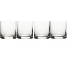 Mikasa Julie Double Old Fashioned Trinkglas (Set mit 4 Stück), 15 oz, Klar