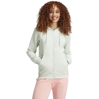 Adidas Damen Essentials 3-Streifen Kapuzenjacke IY1730 - Linen Green, S