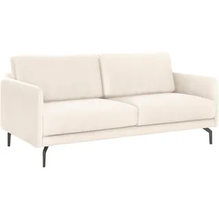 creation by rolf benz 3-Sitzer »CR.450, Designsofa, edles Sofa, Loungesofa, Ledersofa, klares Design«, Armlehne sehr schmal, Breite 190 cm, Alugussfuß Umbragrau weiß