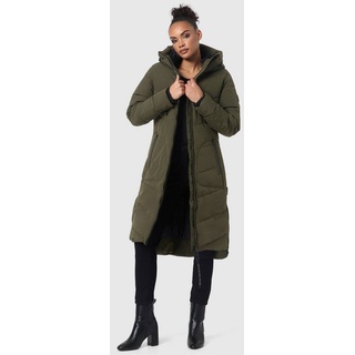 Marikoo Winterjacke Benikoo Damen lange Winterjacke B949«, grün