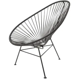 Stuhl Acapulco Chair Acapulco Design schwarz, 70x92x95 cm
