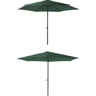 Garden Pleasure Sonnenschirm Ø 300 cm grün