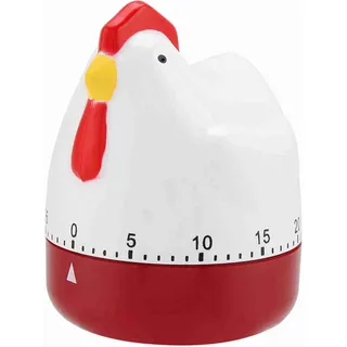 Mechanischer Küchentimer 60 Minute Hähnchen Koch Timer Eieruhr Lustig Manuelle Visuelle Countdown Zeit Erinnerung Drehung Alarm zum Lernen, Spielen, Kochen