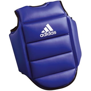 Adidas Herren Reversible Boxing Chest Guard Body Protector, blau/rot, 5/180