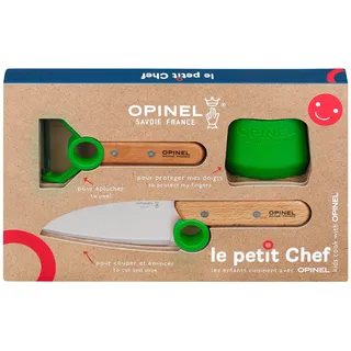 Opinel le petit chef Messerset 20,5 cm 3-tlg. Grün