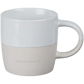 Butlers Tasse Me Time 350 ml , Weiß , Keramik , Geschirr, Tassen, Kaffeetassen