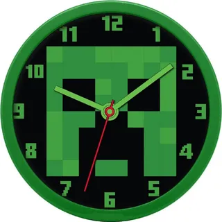 Minecraft Minecraft Uhr Grün Grün One Size - Grün