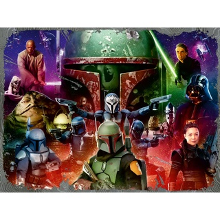 Ravensburger 16918 Puzzle 1500 Teile The Mandalorian Bounty Hunter, Mehrfarbig