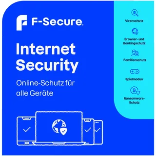 F-Secure Internet Security 2 Jahre 3 Geräte Win/Mac/Android/iOS