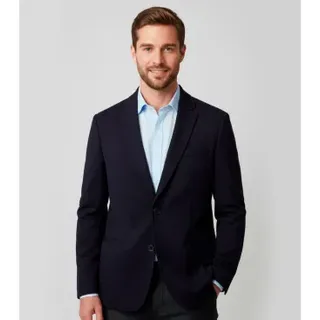 A|X Armani Exchange für Herren. XM001303AF10818UB101 Marineblauer Freizeitblazer (L), Lässig, Polyester