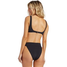 Billabong Sol Searcher Aruba - Bikiniunterteil mit mittelhoher Taille für Frauen Schwarz