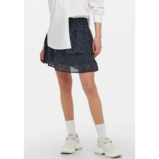 ONLY Minirock »ONLANN STAR LAYERED SMOCK SKIRT«, blau