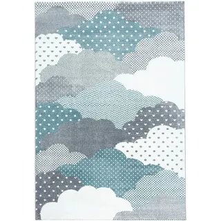 Ayyildiz Kinderteppich Bambi 820 Blau 140 cm x 200 cm