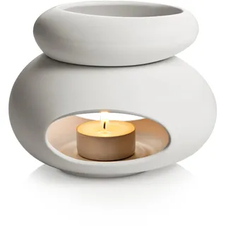 Tescoma Duftlampe FANCY HOME, Stones, Keramik, Weiß, TU