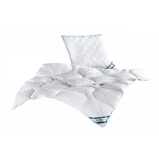 f.a.n. Kansas – Kissen glatt, 100% Microfaser, trocknergeeignet, auch für Allergiker - 40 x 40 cm