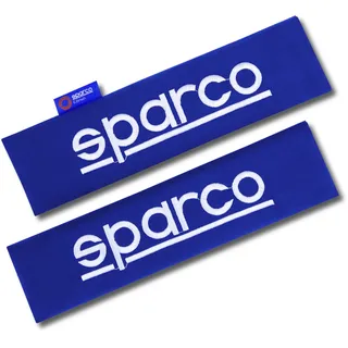 Sparco SPC1204BL Seat Belt Padding Blue, 2 Units