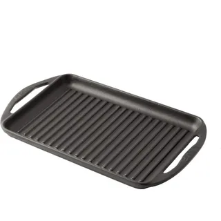 LAVA METAL Grillpfanne aus Gusseisen 22x32cm - Schwarz
