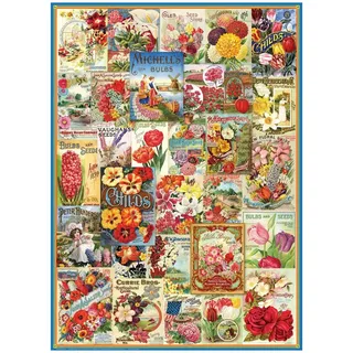 EUROGRAPHICS Puzzle Saatgutkatalog: Blumen 1000 Teile