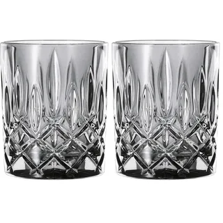 Nachtmann 2-teiliges Whisky Gläser Set, 295 ml, Smoke, Noblesse, 104245, Tumbler aus Kristallglas, Whiskygläser spülmaschinenfest (Packung mit 2)