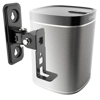 Ricoo 1 x Lautsprecher Wandhalterung für Sonos Play :1TM LH431-B Lautsprecherwandhalterungen Boxenhalterung Wand Lautsprecherhalterung schwenkbar neigbar Wandhalter HiFi Audio Boxen Halterung