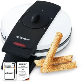 Cloer 261 Waffeleisen Weiss