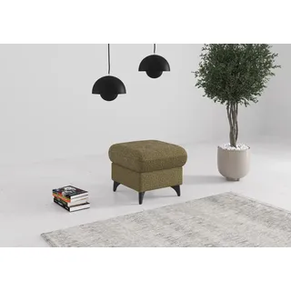 sit&more Polsterhocker Glendale 58 x 48 x 58 cm Olive