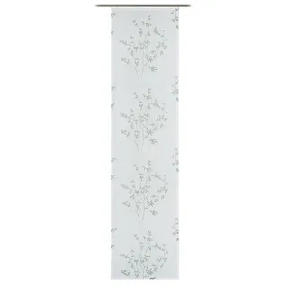 Gözze Schiebevorhang Victoria 60 x 245 cm Polyester Salbei