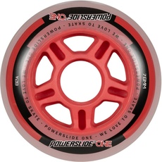 Bild »PS One Wheels 76mm, Rot/Schwarz/Weiß, 1
