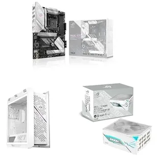 *Upgrade Bundle* ASUS ROG Strix B550-A Gaming + ASUS ROG Strix Helios II EATX Mid-Tower White + ASUS ROG Thor III 1200P 90YE00V5-B0NA00
