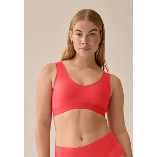 Gemoldeter BH NATURANA "Smoothing", Damen, Gr. XL, N-Gr, chayenne, Obermaterial: 77% Polyester, 23% Elasthan, unifarben, BHs Gemoldeter BH, hohe Seitenteile, weich, bequem, basic, breite Träger, ohne Bügel