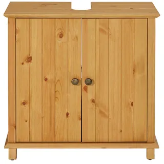 Home Affaire Waschbeckenunterschrank Vili 60 x 58 x 30 cm Braun