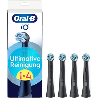 Oral-B iO Ultimative Reinigung Aufsteckbürste schwarz 4 St. 