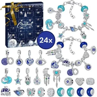 Adventskalender für Mädchen mit Schmuck – 24 Tage Weihnachtsgeschenke für kreative Kinder