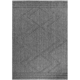 Ayyildiz In- und Outdoor-Teppich Patara Grau 80 cm x 250 cm