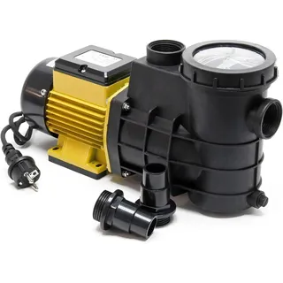 Wiltec Poolpumpe schwarz 5000 L/h