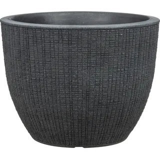 Scheurich Barceo 39 Ø x 30 cm Stony Black
