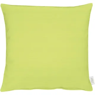APELT Dekokissen »4362 Rips Uni« Wasser- und Schmutzabweisend, grün