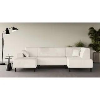 OTTO home Eckcouch U-Form Polyester 3-Sitzer Beige