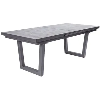 LC Garden Keramo Ausziehtisch 200/260 x 100 x 78,5 cm Dunkelgrau