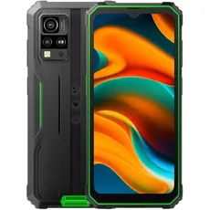 Blackview IP68 Outdoor Handy Ohne Vertrag BV4800, 6GB+64GB(1TB Erweiterung), 6.56'' HD+ 120Hz, ArcSoft® 13MP+5MP, Android 13 Dual SIM Wasserdichtes Smartphone, Fingerabdruck, GPS NFC Grün