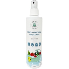 Natürlicher Obstreiniger Spray für Obst und Gemüse, frei von Phosphaten, Gemüsereiniger aus natürlichen Zutaten, 250 ml