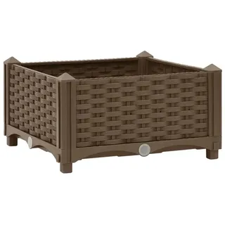 vidaXL Hochbeet 40 x 40 x 23 cm Braun